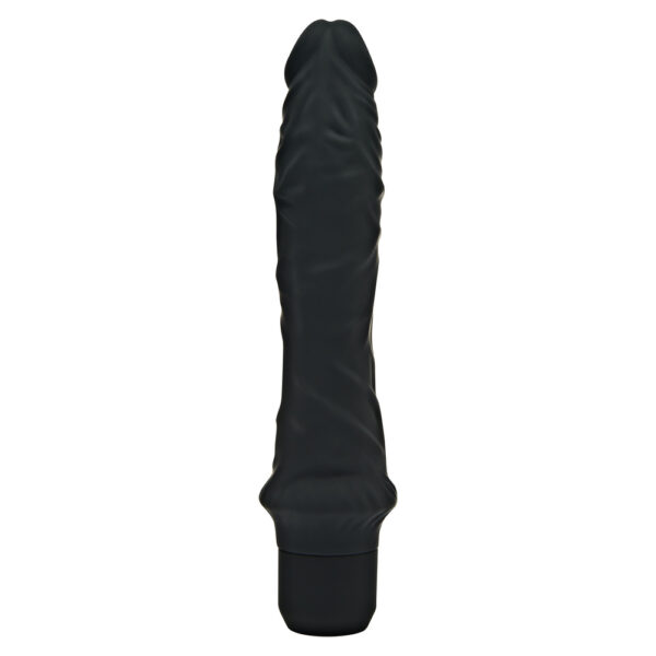 ToyJoy Get Real Classic Silicone Vibrator Black - XToys UK