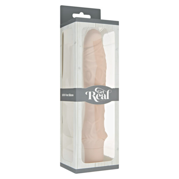 ToyJoy Get Real Classic Silicone Vibrator Flesh Pink - XToys UK