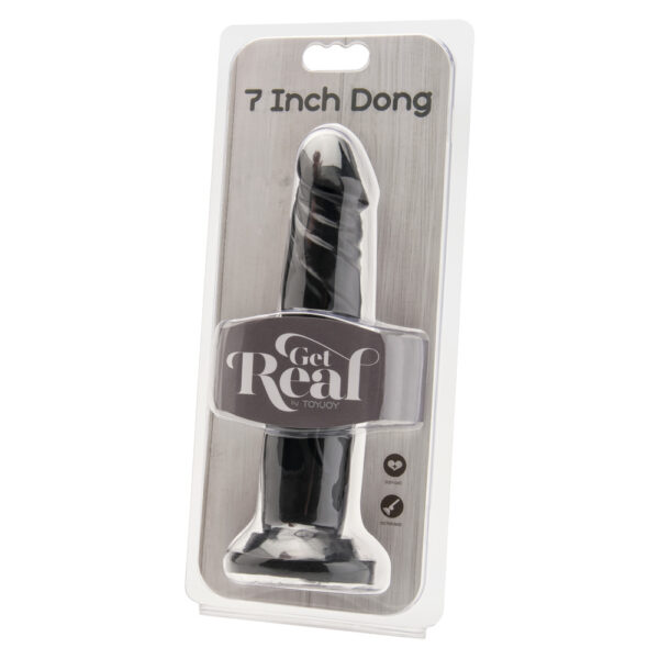 ToyJoy Get Real 7 Inch Dong Black - XToys UK