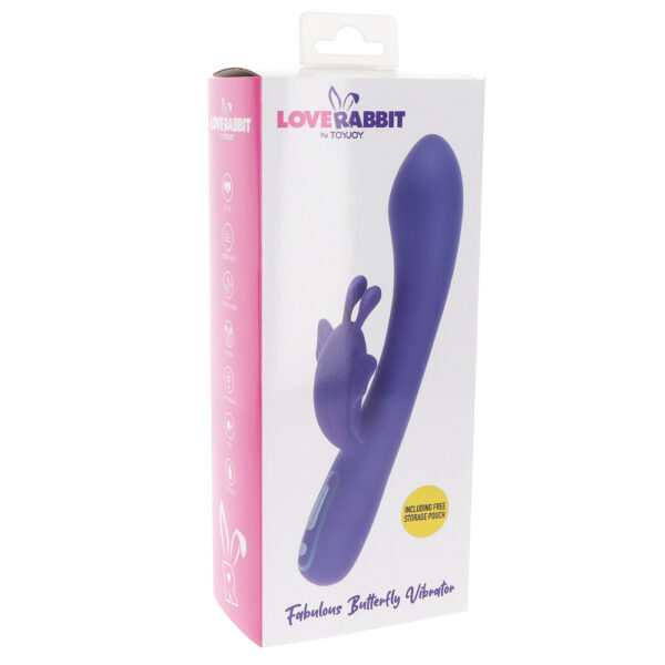 ToyJoy Love Rabbit Fabulous Butterfly Vibrator - XToys UK