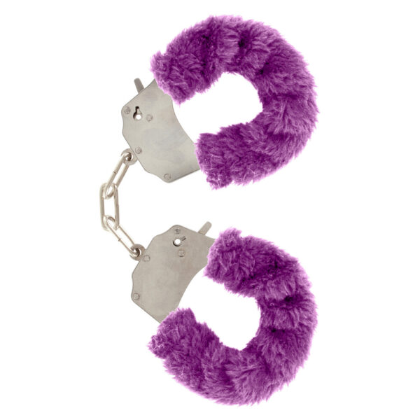 ToyJoy Furry Fun Wrist Cuffs Purple - XToys UK