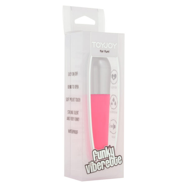 ToyJoy Funky Viberette Mini Vibrator Pink - XToys UK