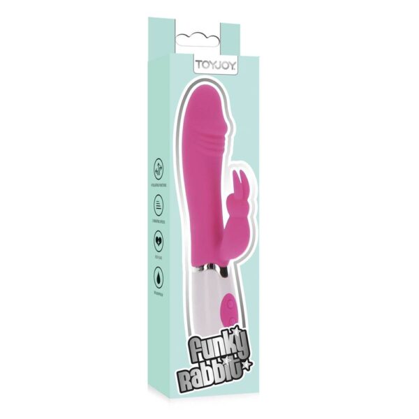 ToyJoy Funky Rabbit Vibrator Pink - XToys UK