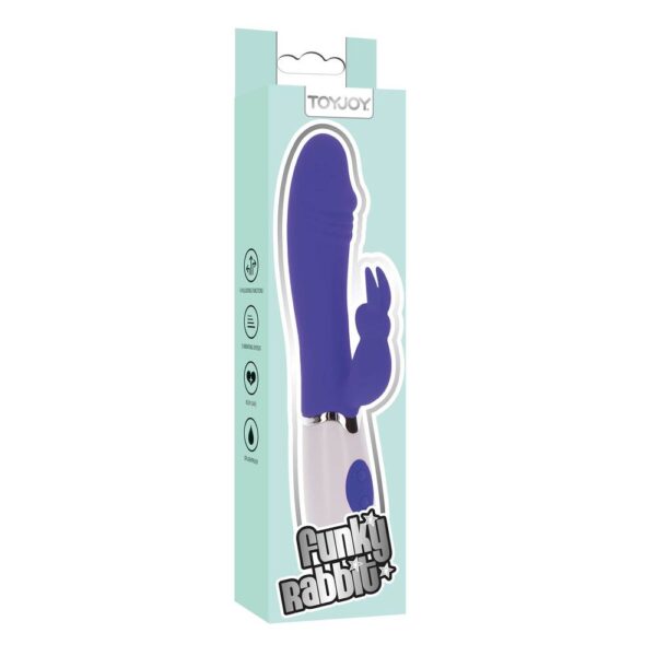 ToyJoy Funky Rabbit Vibrator Purple - XToys UK