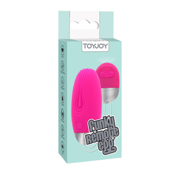 ToyJoy Funky Remote Egg Pink - XToys UK