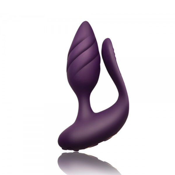 Rocks Off Cocktail Remote Control Couples Vibe Purple - XToys UK