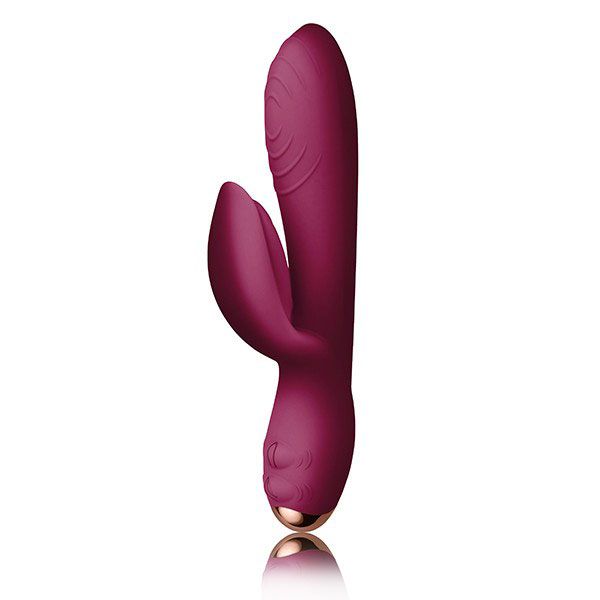 Rocks Off Everygirl Burgundy Rechargeable Rabbit Vibrator - XToys UK