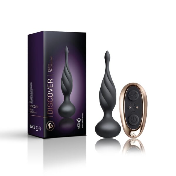 Rocks Off Petite Sensations Discover Butt Plug Black - XToys UK