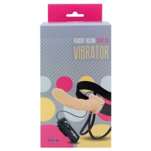 Realistic Hollow Strap On With Vibrator - XToys UK