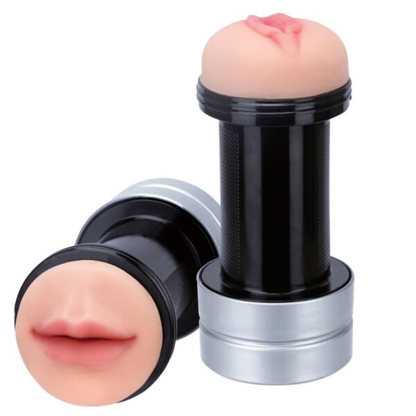 Realstuff 2 In 1 Mouth and Vagina Hummer Masturbator - XToys UK