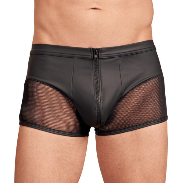 NEK Matte Look Pants With Zip Opening Black - XToys UK