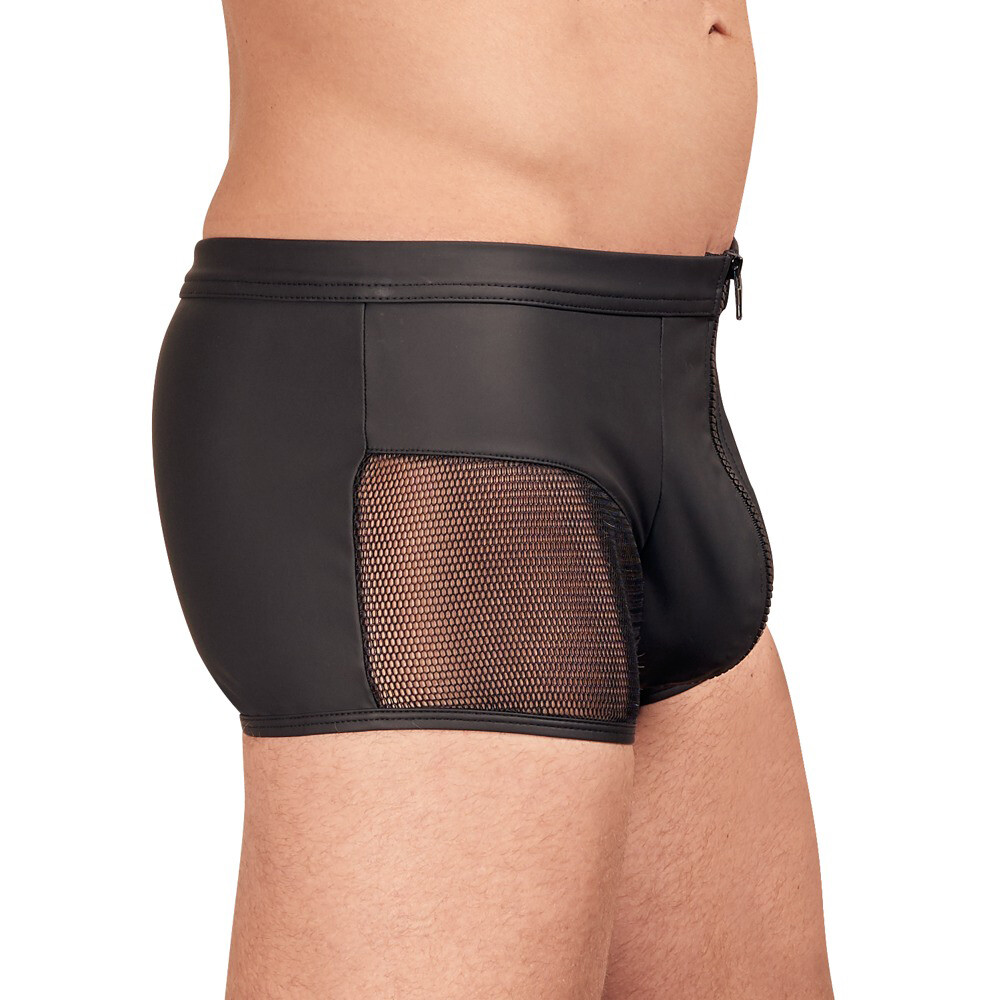 NEK Matte Look Pants With Zip Opening Black - XToys UK