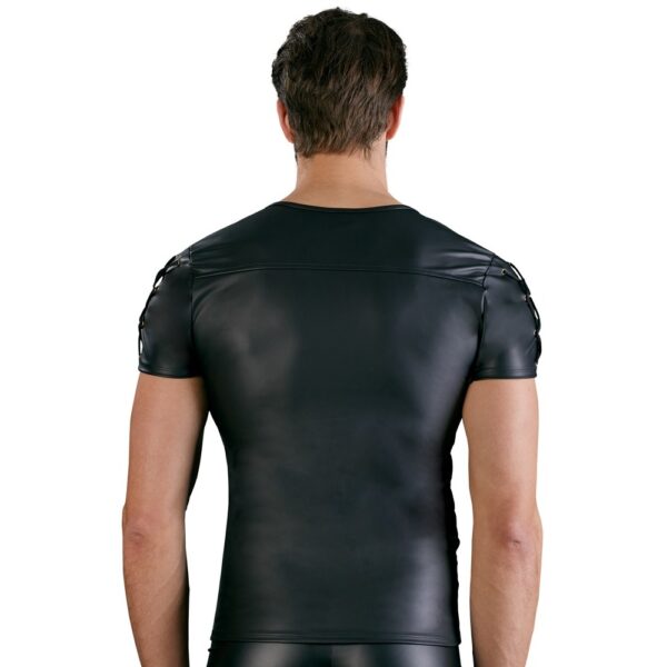 NEK Matte Black Straight Cut Shirt - XToys UK