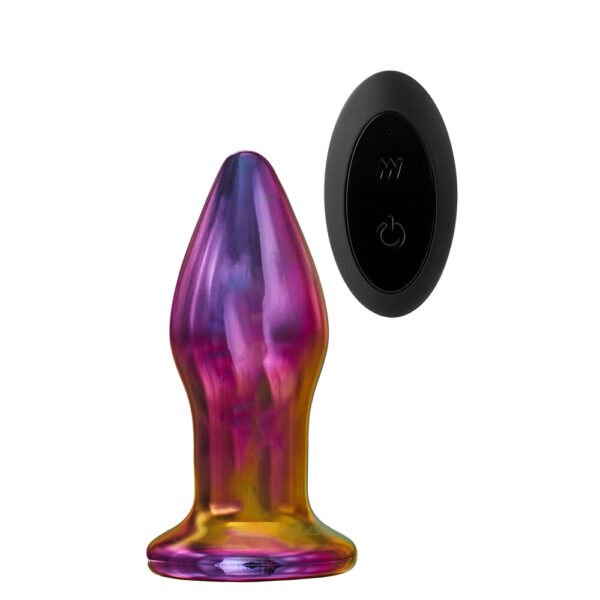 Glamour Glass Remote Control Butt Plug - XToys UK