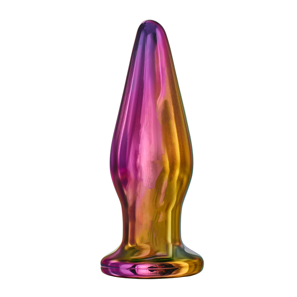 Glamour Glass Remote Control Tapered Butt Plug - XToys UK