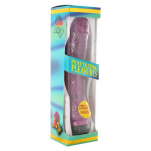 Jelly Penis 7 Inches Purple Vibrator - XToys UK