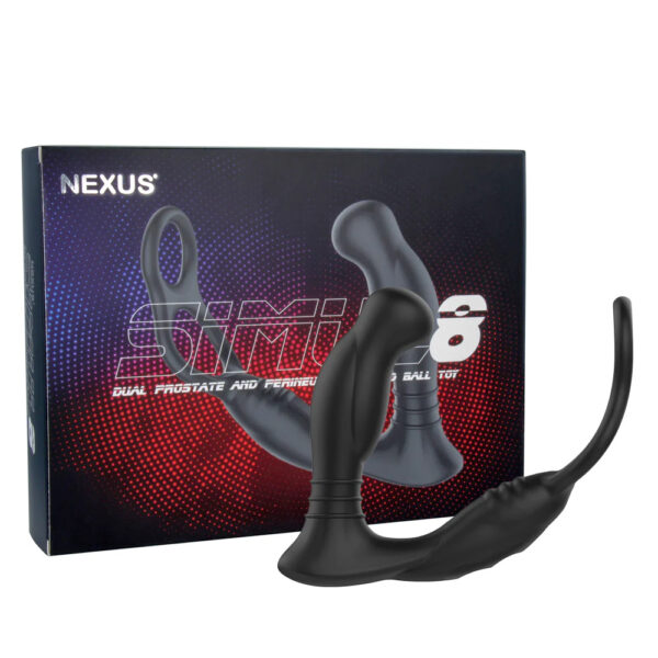 Nexus Simul8 Dual Prostate And Perineum Cock And Ball Toy - XToys UK