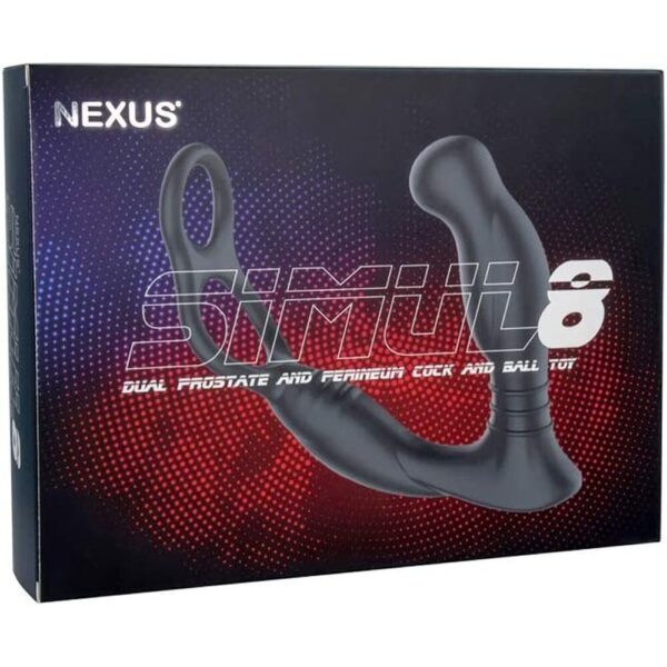 Nexus Simul8 Dual Prostate And Perineum Cock And Ball Toy - XToys UK