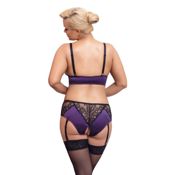 Cottelli Curves Bralette Suspender Set - XToys UK