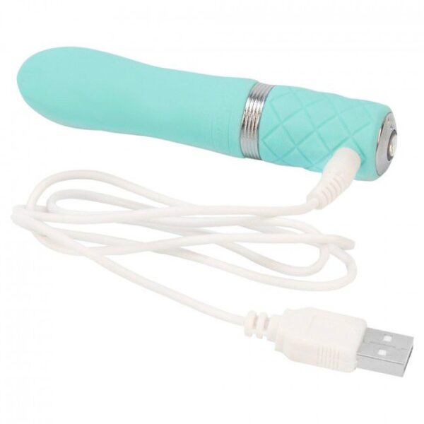 Pillow Talk Flirty Rechargeable Bullet Teal - XToys UK