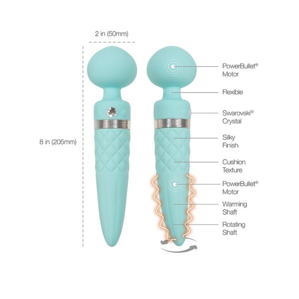 Pillow Talk Sultry Wand Massager - XToys UK