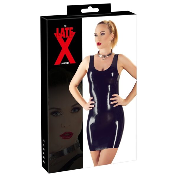 LateX Mini Dress Black - XToys UK