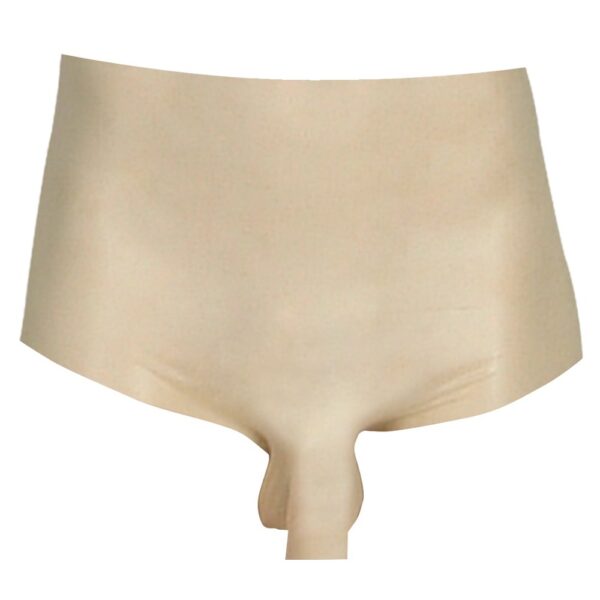 LateX Boxers With Penis Sleeve Clear - XToys UK