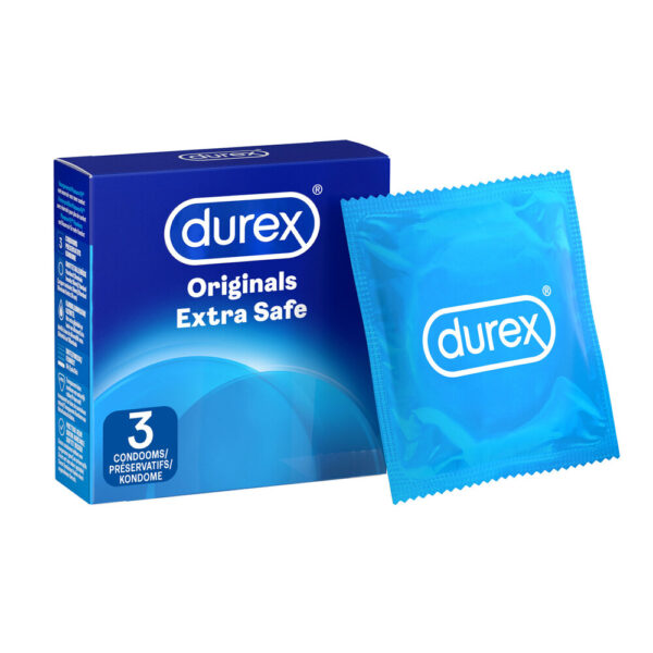 Durex Extra Safe Regular Fit Condoms 3 Pack - XToys UK