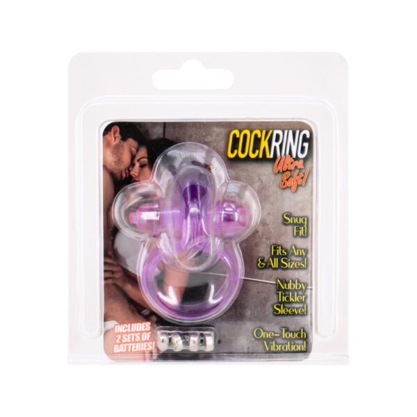 Rabbit Ultra Soft Vibrating Cock Ring - XToys UK