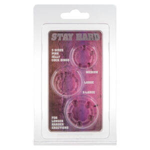 ToyJoy Stay Hard Cock Ring Set - XToys UK