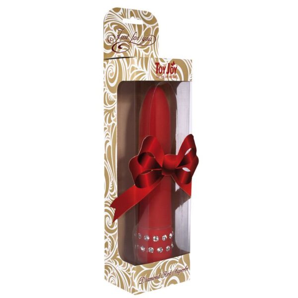 ToyJoy Diamond Red Superbe Mini Vibrator - XToys UK