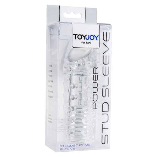 ToyJoy Power Stud Sleeve Clear - XToys UK