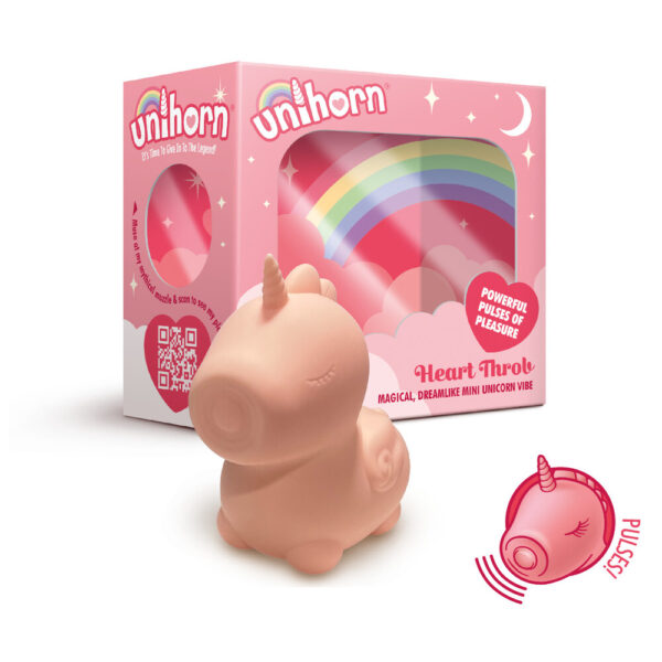 Unihorn Heart Throb Pulsating Unicorn Vibe - XToys UK