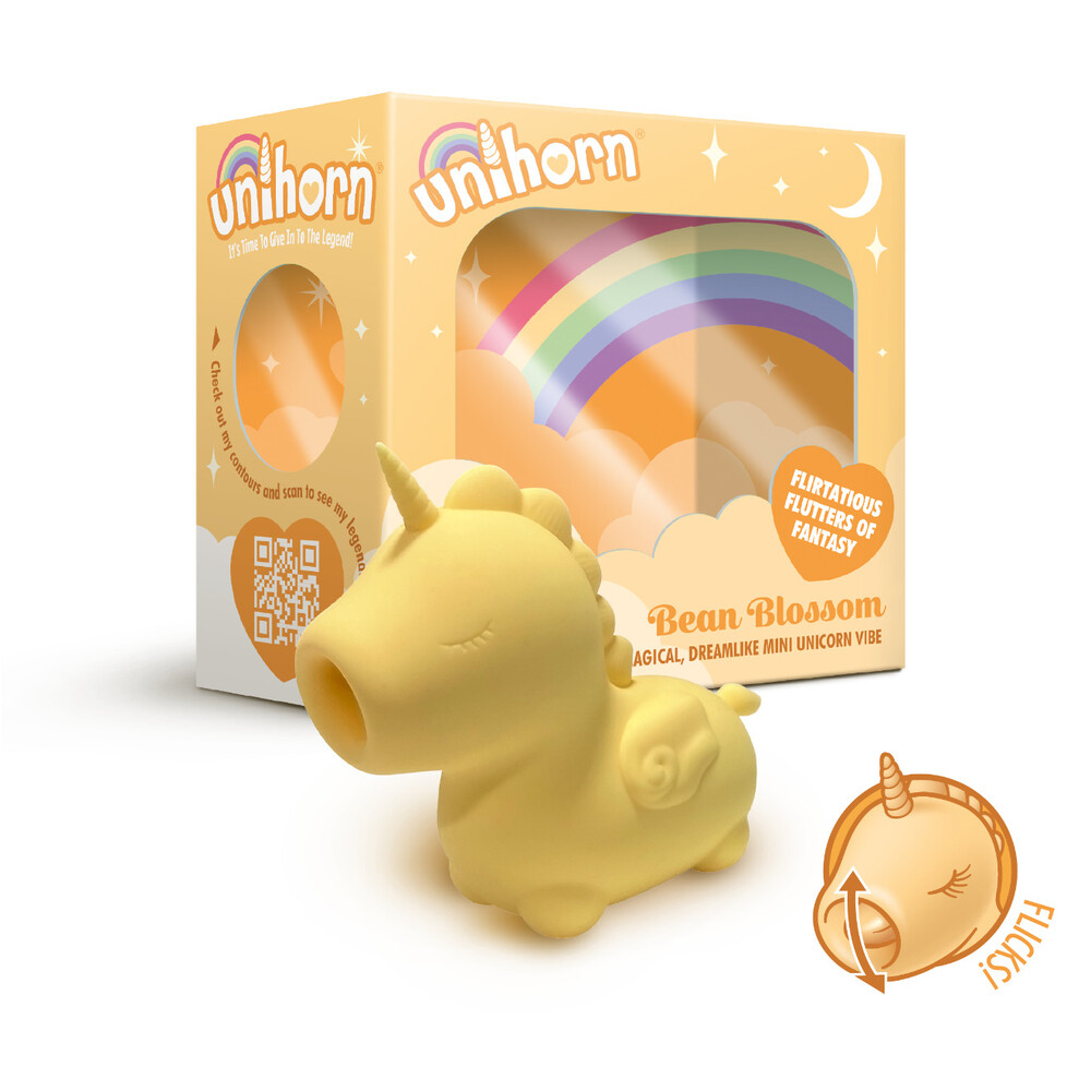 Unihorn Bean Blossom Flickering Tongue Unicorn Vibe - XToys UK