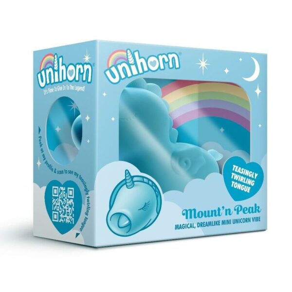 Unihorn Mountn Peak Twirling Tongue Unicorn Vibe - XToys UK