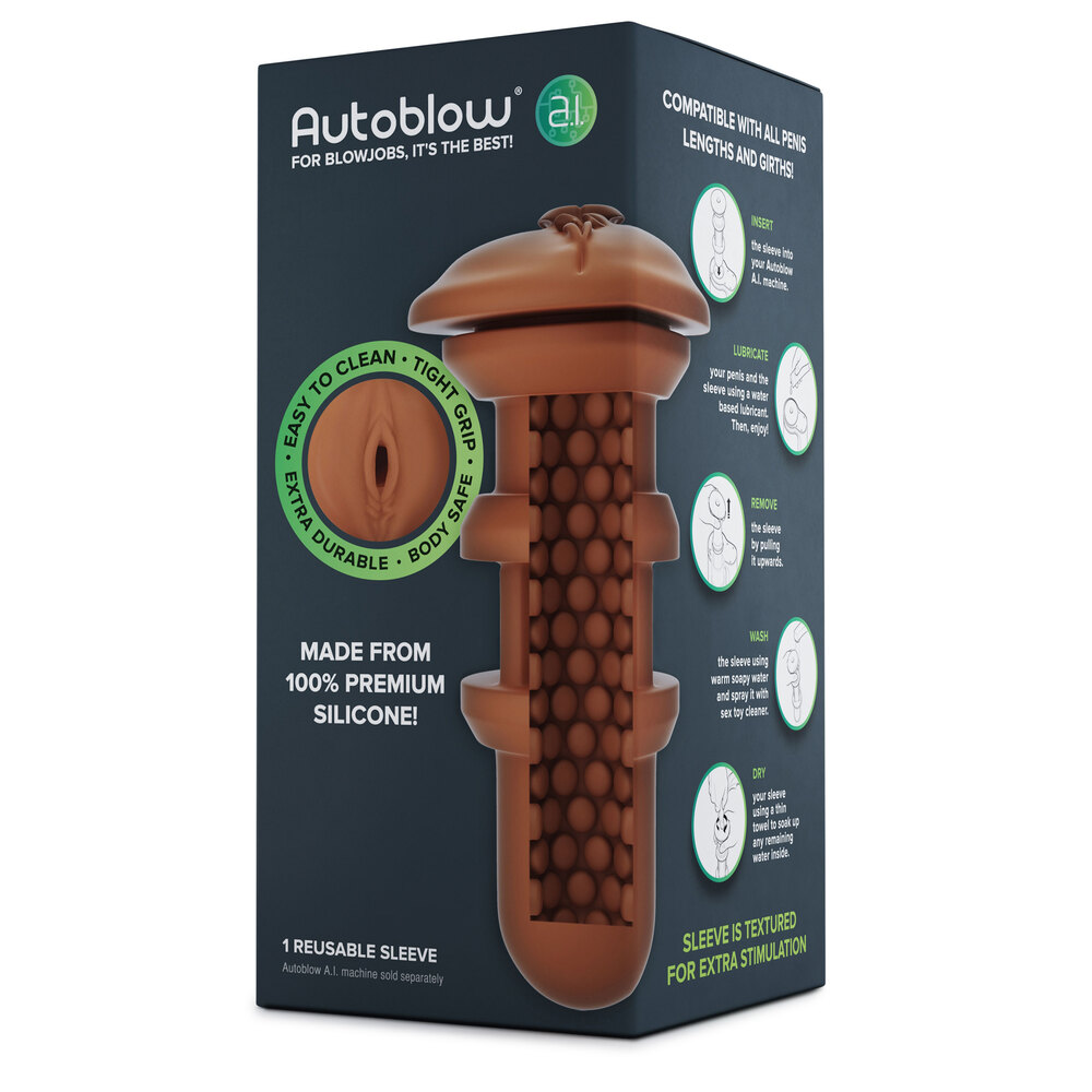 Autoblow A.I Reusable Vagina Sleeve - XToys UK