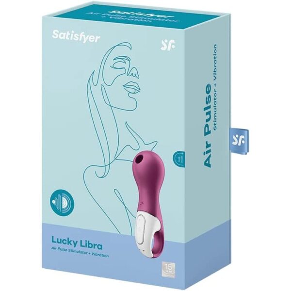 Satisfyer Lucky Libra Air Pulse Stim and Vibe - XToys UK