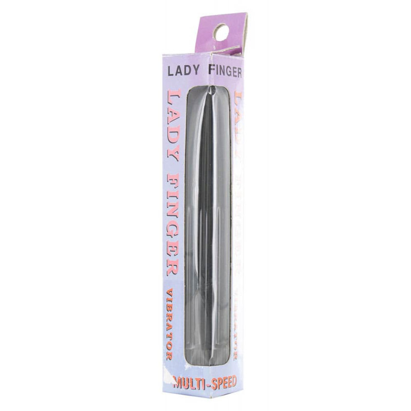 Lady Finger Mini Vibrator Black - XToys UK