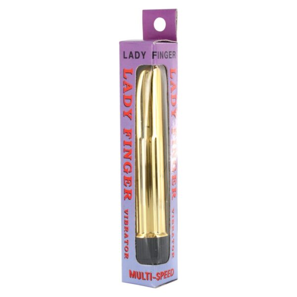 Lady Finger Mini Vibrator Gold - XToys UK