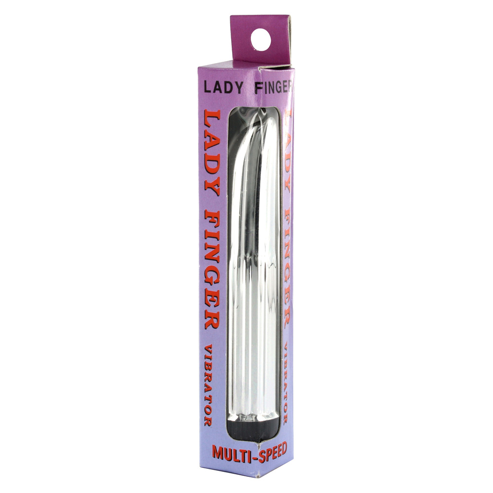 Lady Finger Mini Vibrator Silver - XToys UK