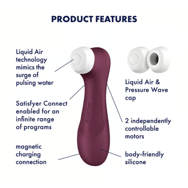 Satisfyer Pro 2 Generation 3 with Air Tech and App - XToys UK