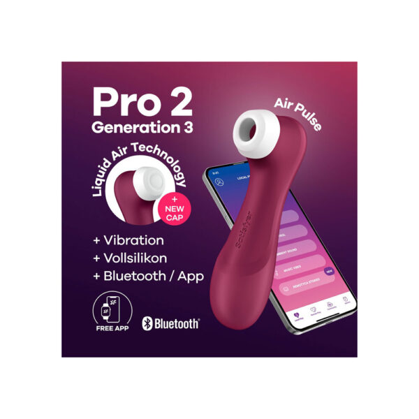 Satisfyer Pro 2 Generation 3 with Air Tech and App - XToys UK