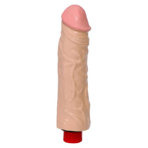 The Naturals Heavy Veined 8 Inch Vibrating Dong Thick - XToys UK