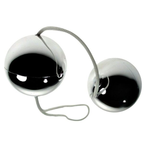 Vibratone Silver Duo Balls - XToys UK