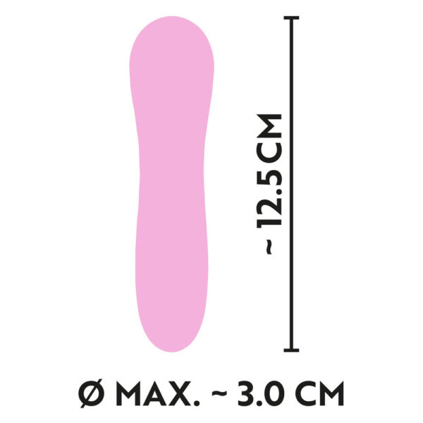 Cuties Silk Touch Rechargeable Mini Vibrator Pink - XToys UK