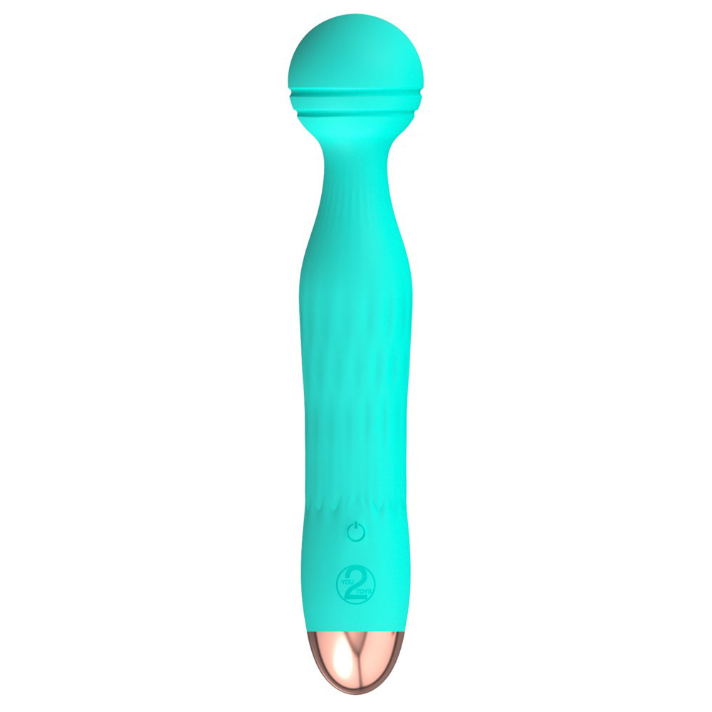 Cuties Silk Touch Rechargeable Mini Vibrator Green - XToys UK