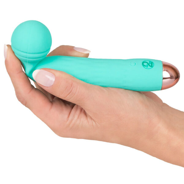 Cuties Silk Touch Rechargeable Mini Vibrator Green - XToys UK