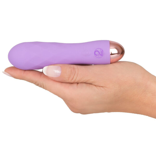 Cuties Silk Touch Rechargeable Mini Vibrator Purple - XToys UK