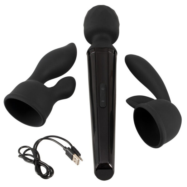 Super Strong Wand Vibrator With 2 Attachments - XToys UK