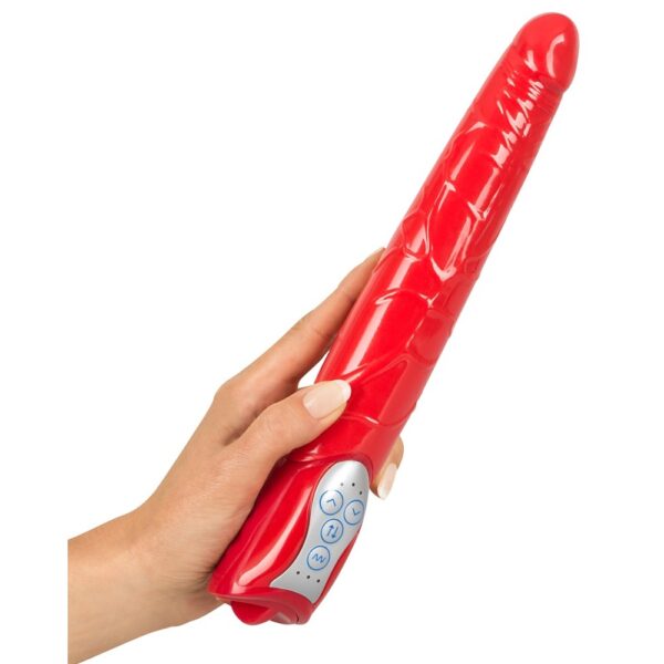 Red Push Standard Vibrator - XToys UK